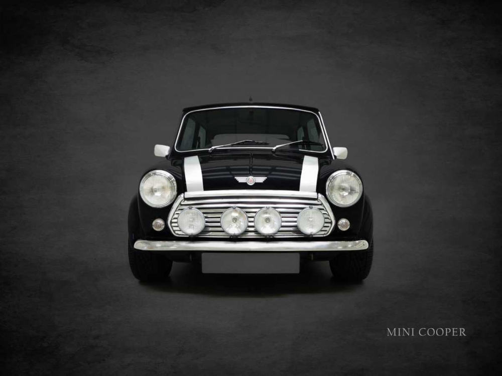 Mini Cooper 2001 art print by Mark Rogan for $57.95 CAD