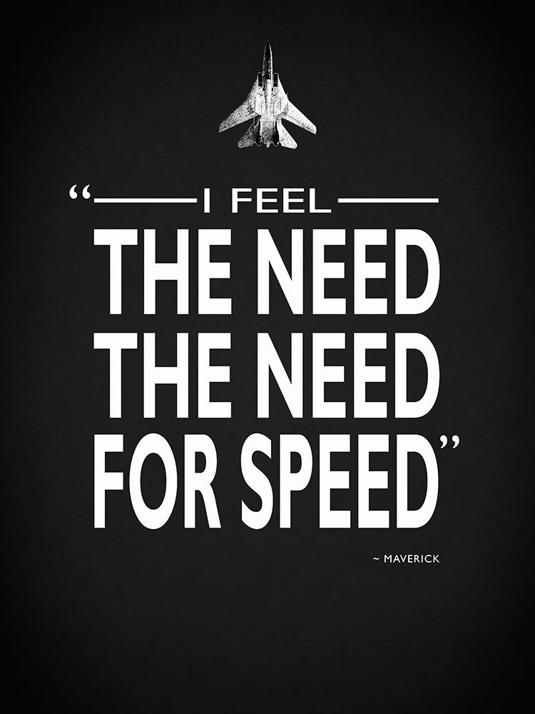 Top Gun The Need For Speed art print by Mark Rogan for $57.95 CAD