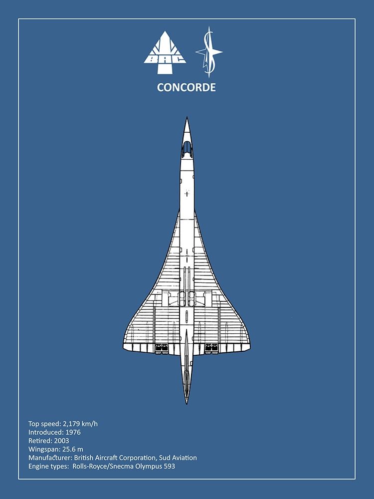 BAE Concorde  art print by Mark Rogan for $57.95 CAD