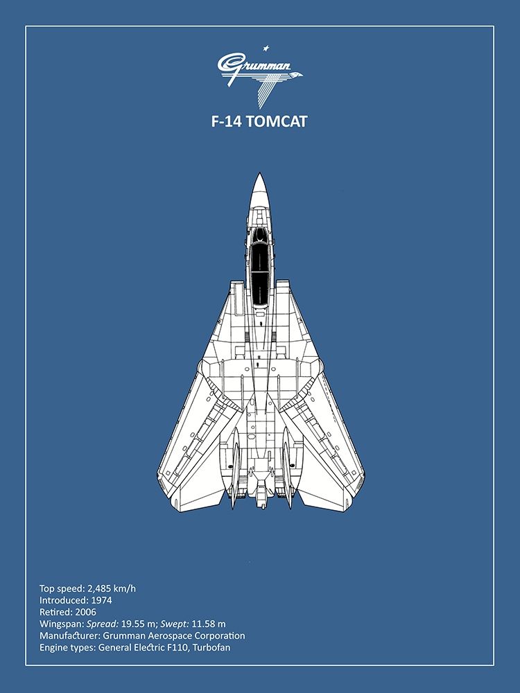 BP F-14-Tomcat  art print by Mark Rogan for $57.95 CAD