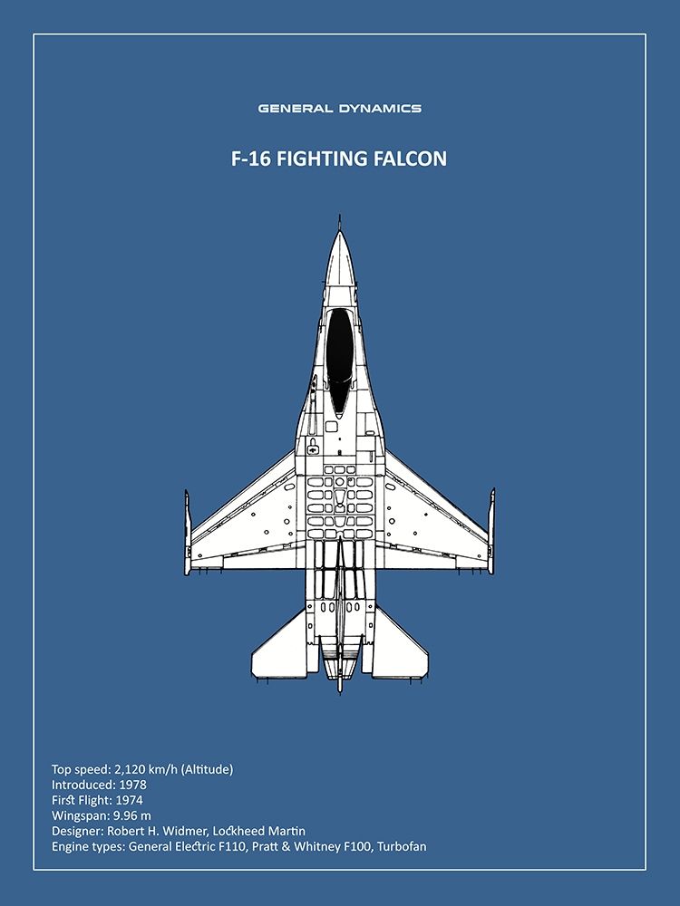BP F-16 Fighting Falcon  art print by Mark Rogan for $57.95 CAD