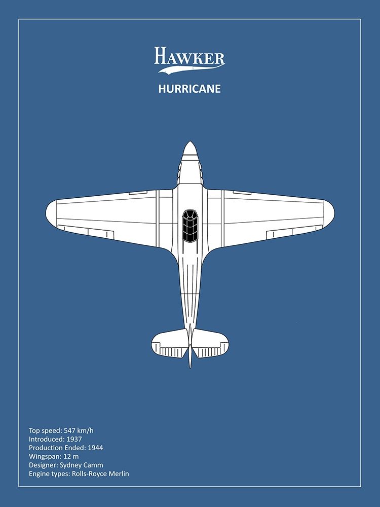 BP Hawker Hurricane  art print by Mark Rogan for $57.95 CAD