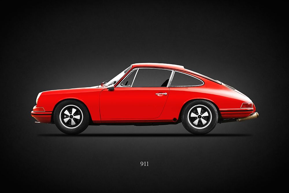 Porsche 911 1965 art print by Mark Rogan for $57.95 CAD