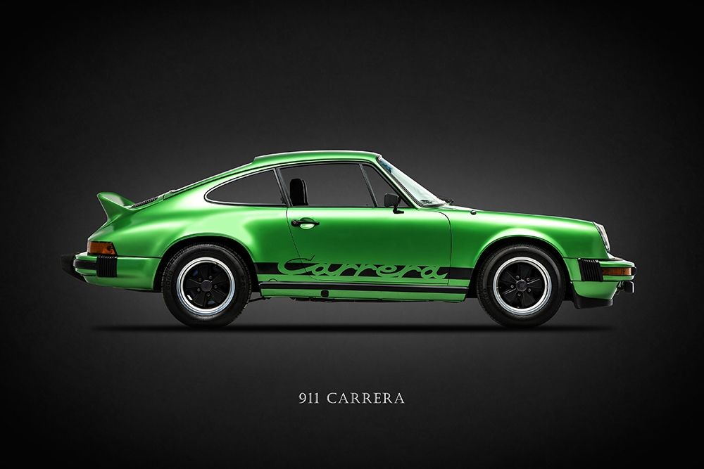 Porsche 911 Carrera 1974 art print by Mark Rogan for $57.95 CAD