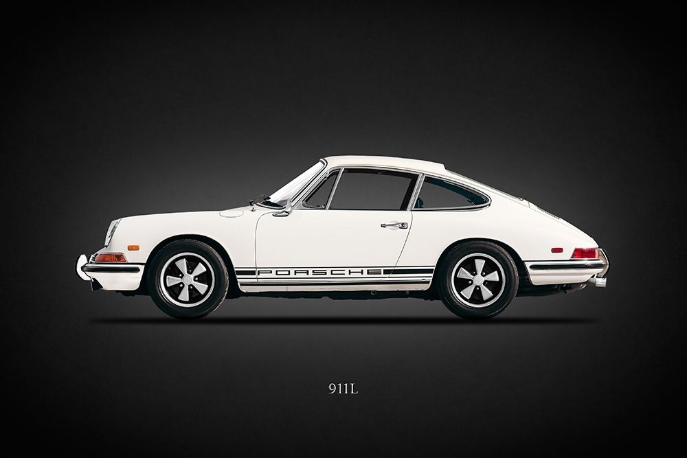 Porsche 911L 1968 art print by Mark Rogan for $57.95 CAD