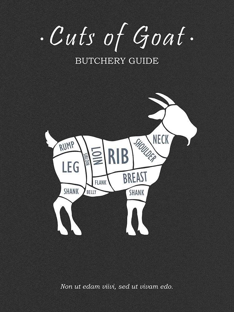  Butchery Goat art print by Mark Rogan for $57.95 CAD
