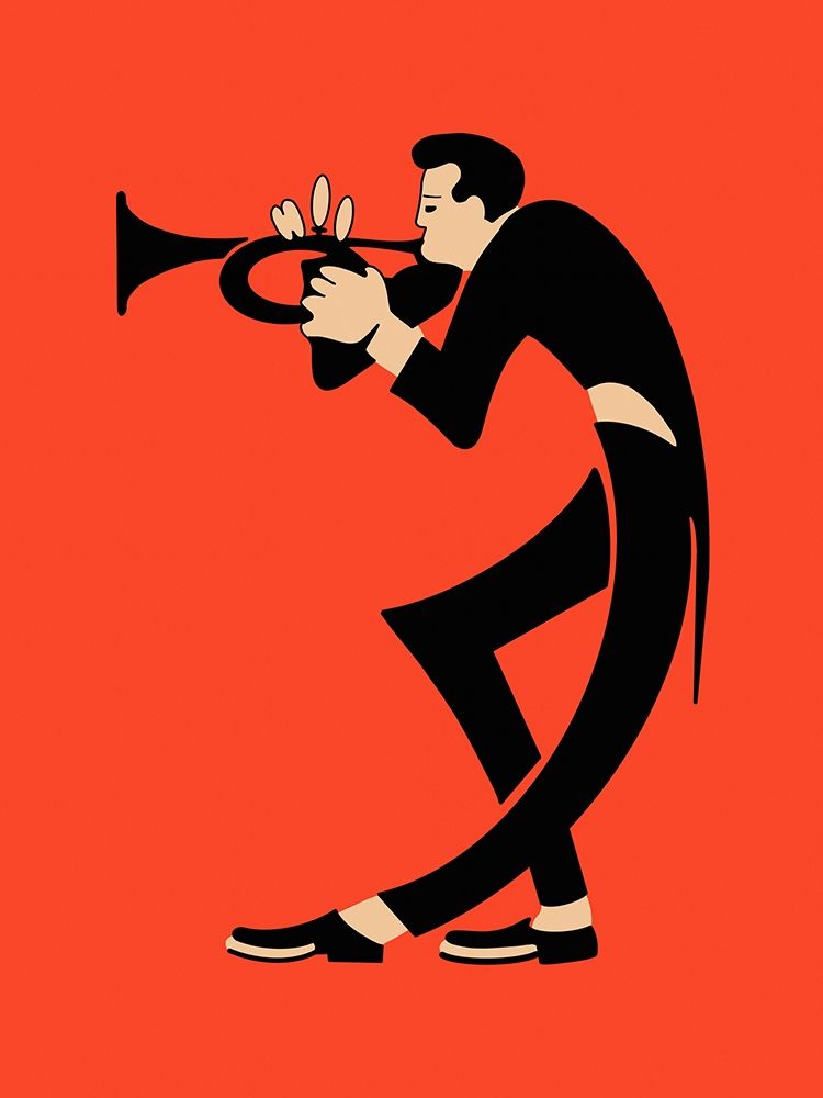 The Trumpet  art print by Mark Rogan for $57.95 CAD