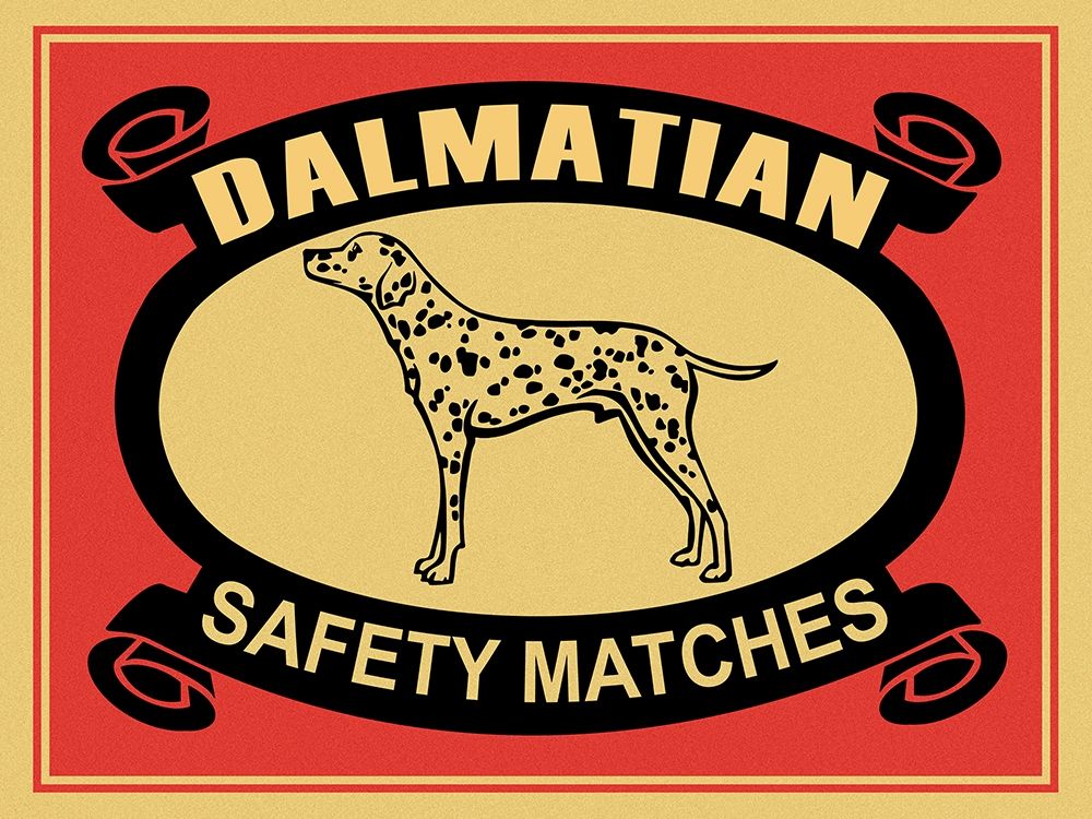Dalmatian Safety Matches art print by Mark Rogan for $57.95 CAD