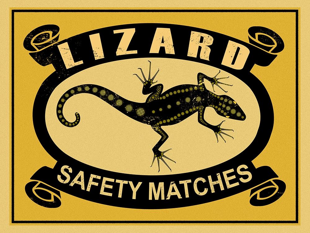 Lizard Safety Matches art print by Mark Rogan for $57.95 CAD