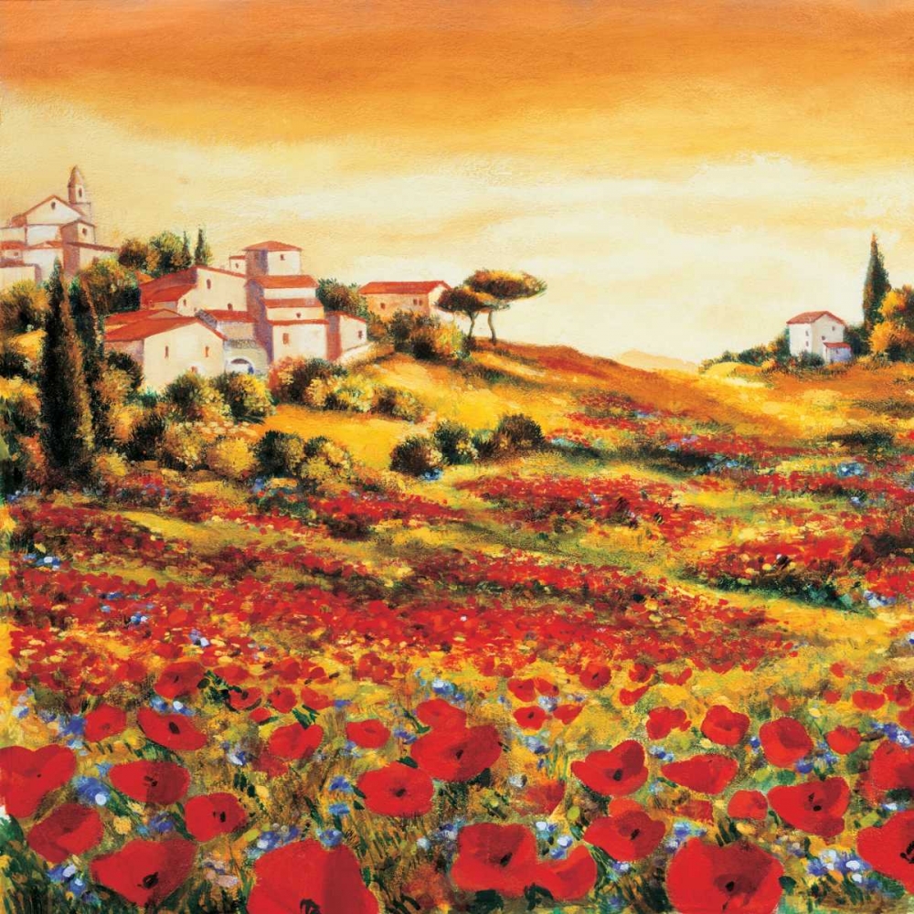 Valley of Poppies art print by Richard Leblanc for $57.95 CAD
