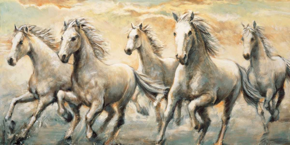 Wild Horses art print by Ralph Steele for $57.95 CAD