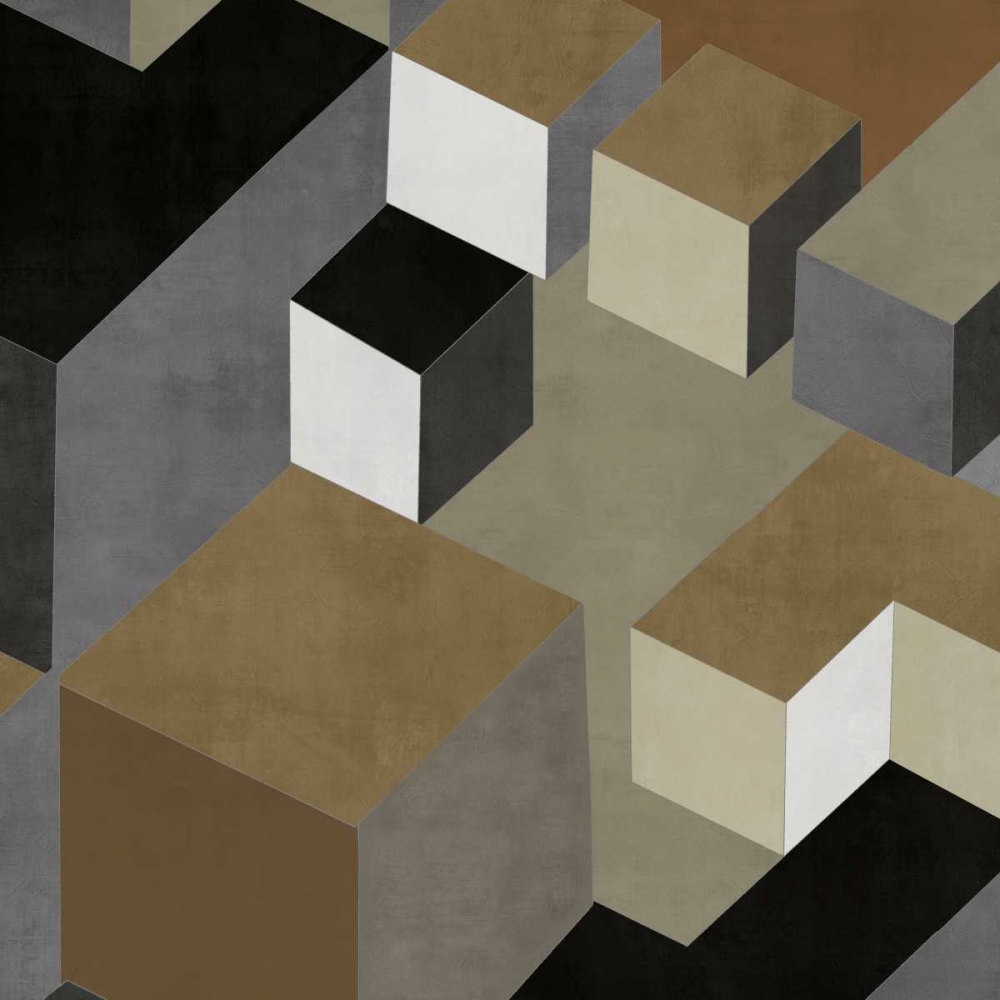 Cubic in Neutral II art print by Todd Simmions for $57.95 CAD