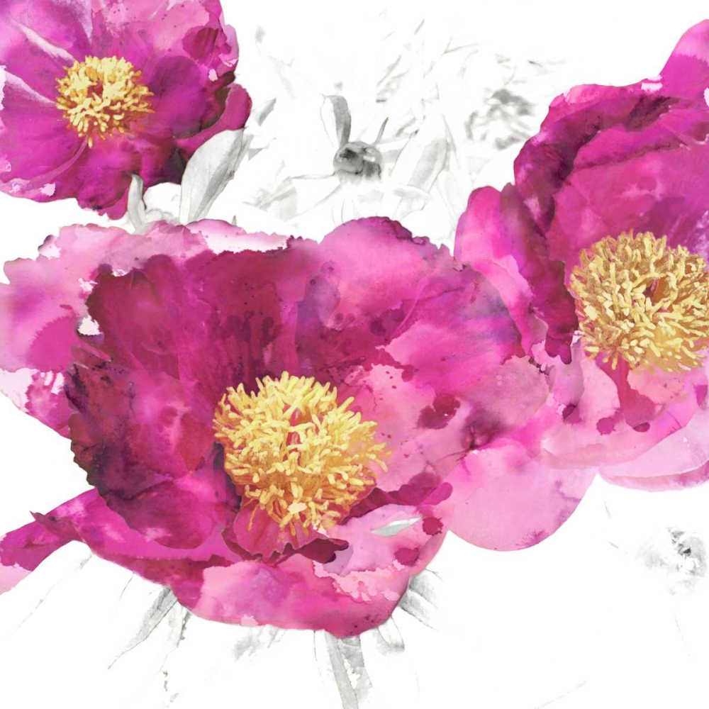 Pink Bloom I art print by Vanessa Austin for $57.95 CAD