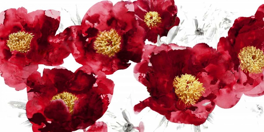 Red Bloom art print by Vanessa Austin for $57.95 CAD