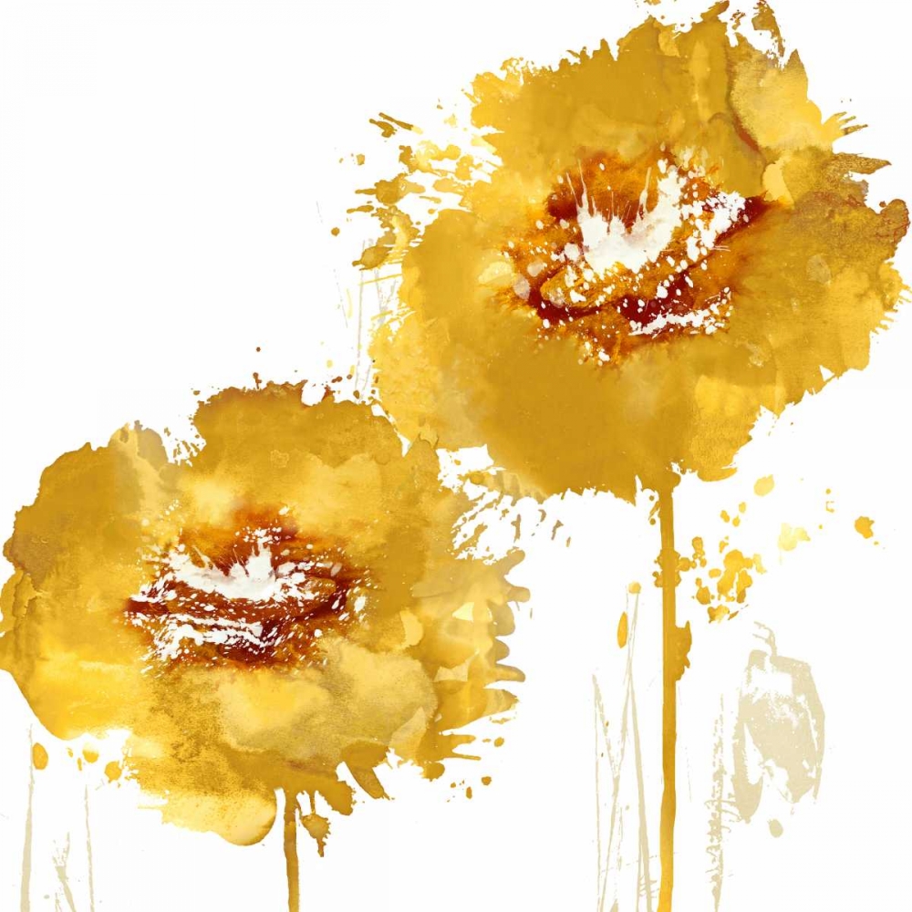 Flower Burst in Aqua I art print by Vanessa Austin for $57.95 CAD