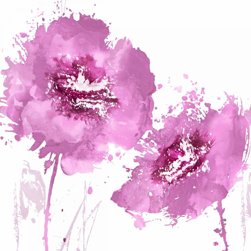 Flower Burst in Pink II art print by Vanessa Austin for $57.95 CAD