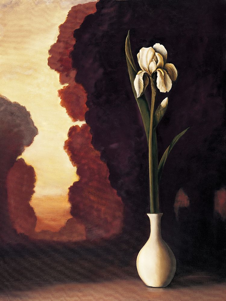 Floral Sunrise II art print by Virginia Huntington for $57.95 CAD