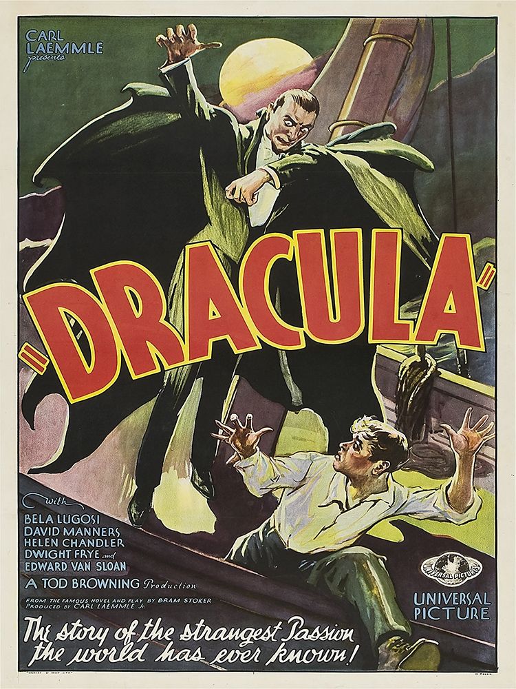 Dracula 1931 art print by Anonymous for $57.95 CAD