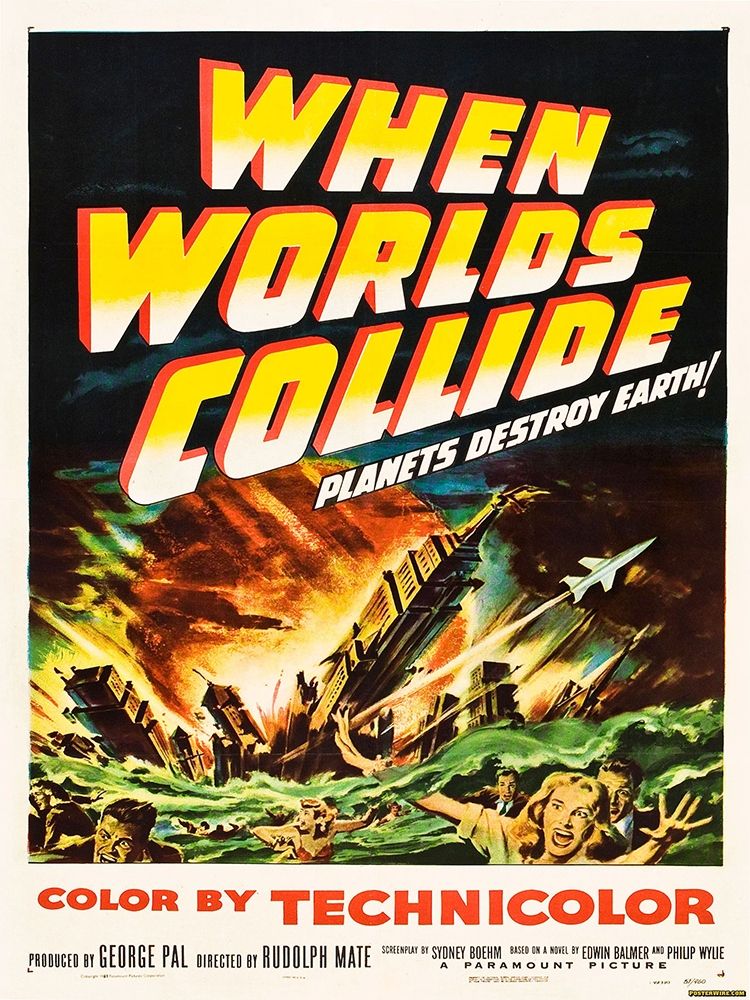 When Worlds Collide art print by Anonymous for $57.95 CAD