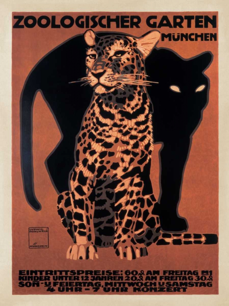 Zoologischer Garten-1912 art print by Anonymous for $57.95 CAD
