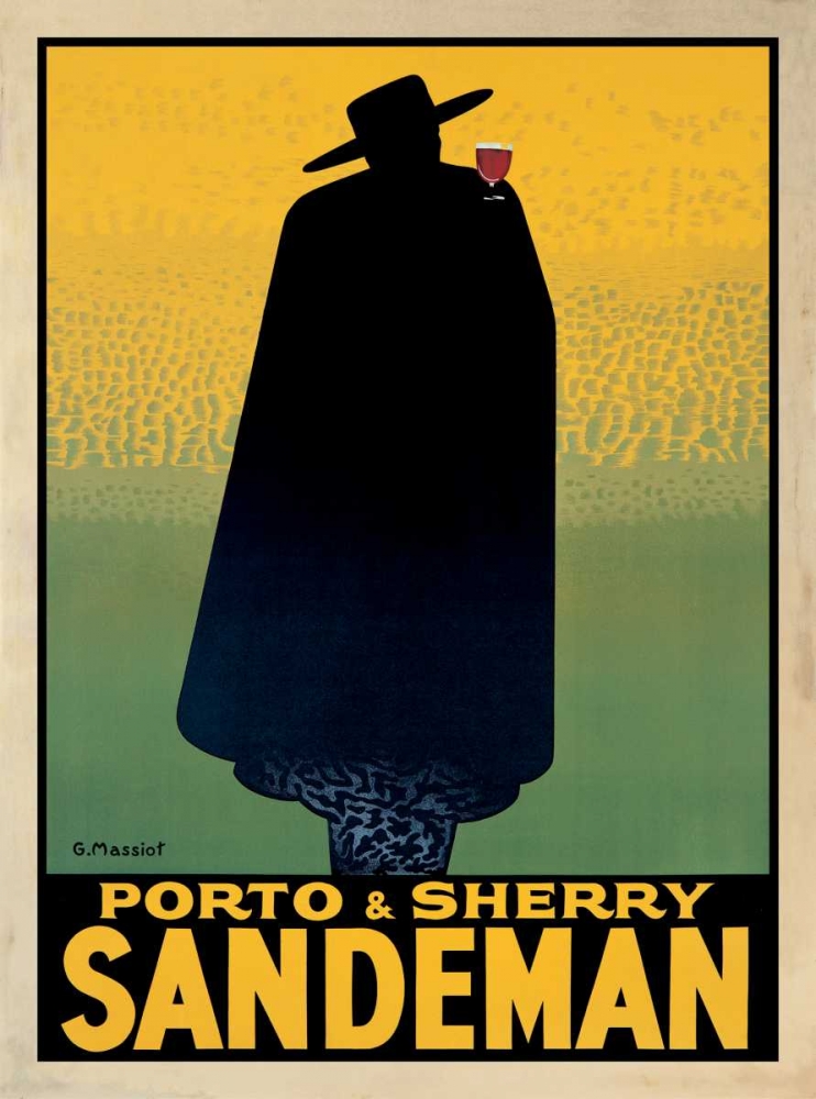 Porto and Sherry Sandeman art print by Georges Massiot for $57.95 CAD