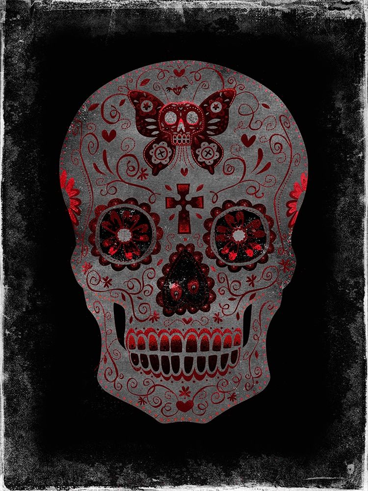 Day of the Dead in Red art print by Martin Wagner for $57.95 CAD