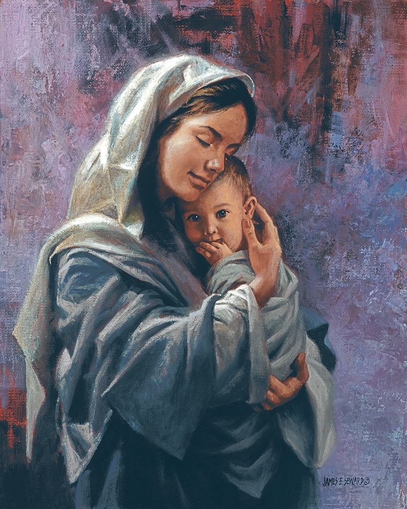 Mother and Child art print by James Seward for $57.95 CAD