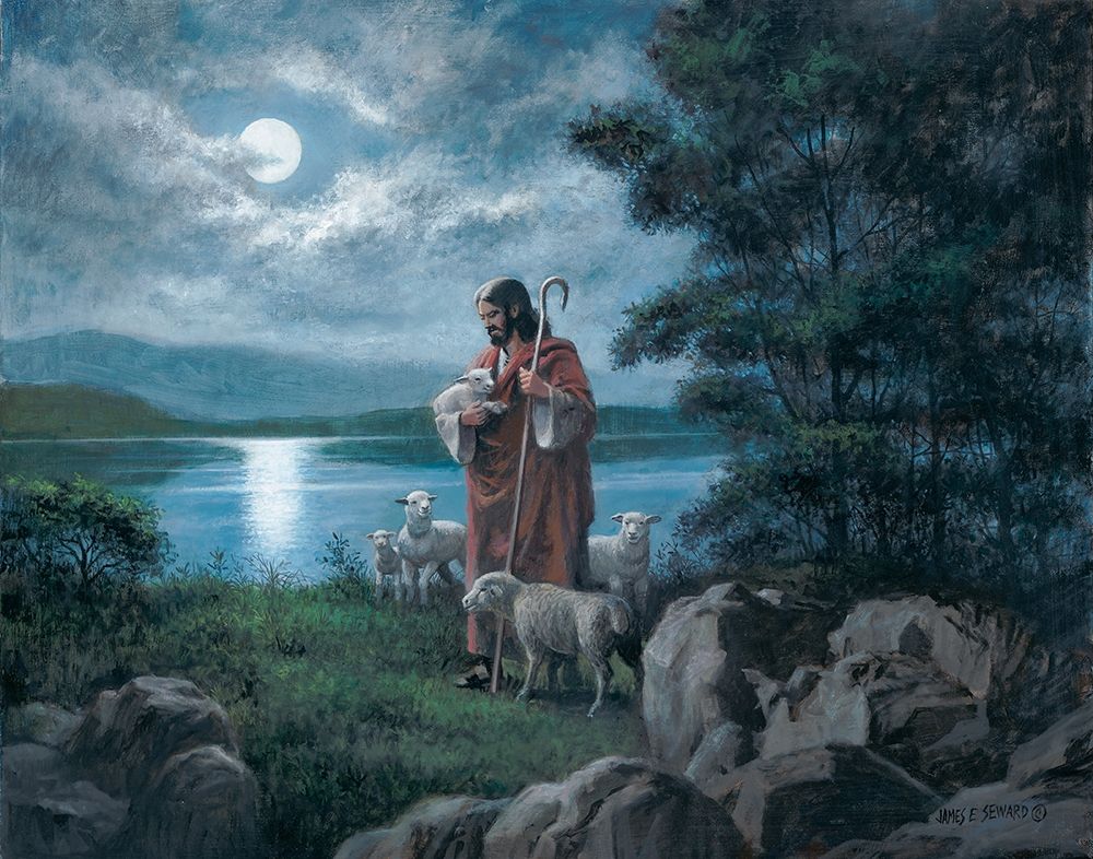 The Lord Is My Shepherd art print by James Seward for $57.95 CAD