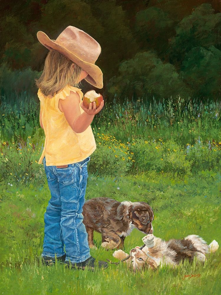 Play Time art print by June Dudley for $57.95 CAD