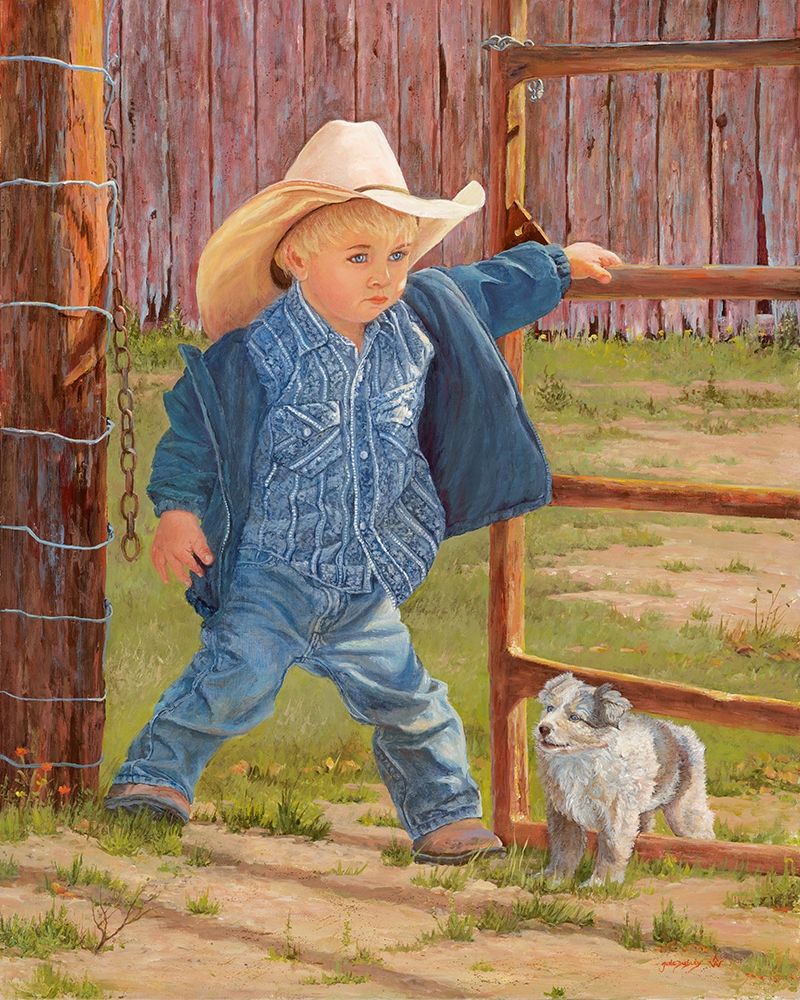 Baby Blues art print by June Dudley for $57.95 CAD