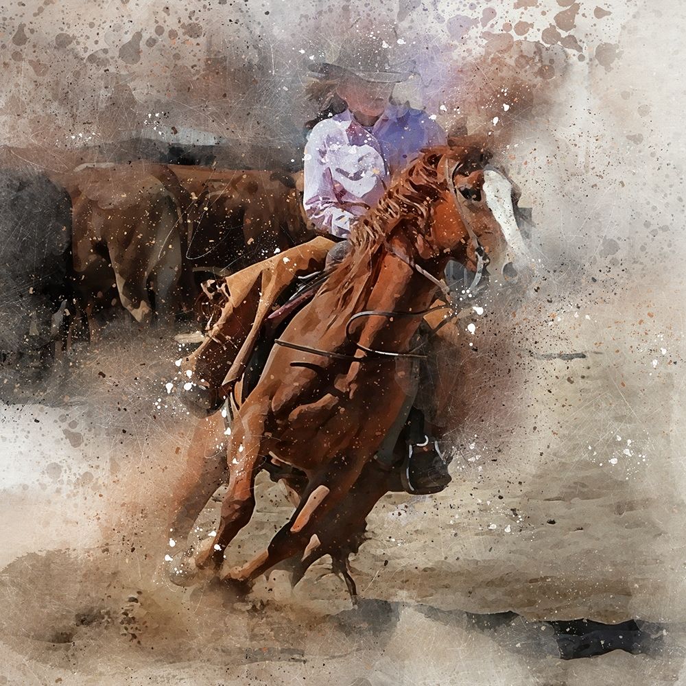 Cowgirl II art print by Ronald Bolokofsky for $57.95 CAD