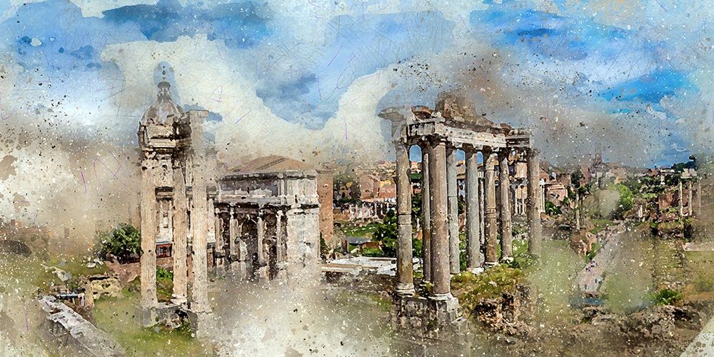 Ancient Rome II art print by Ronald Bolokofsky for $57.95 CAD