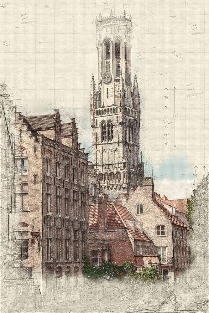 Belfry Tower art print by Ronald Bolokofsky for $57.95 CAD