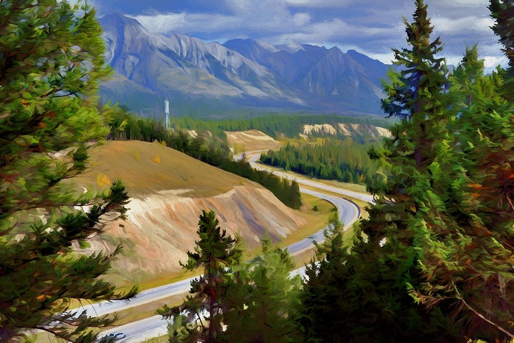 Banff art print by Ronald Bolokofsky for $57.95 CAD