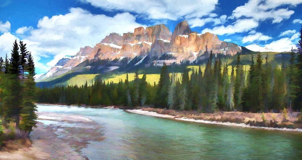 Castle Mountain art print by Ronald Bolokofsky for $57.95 CAD