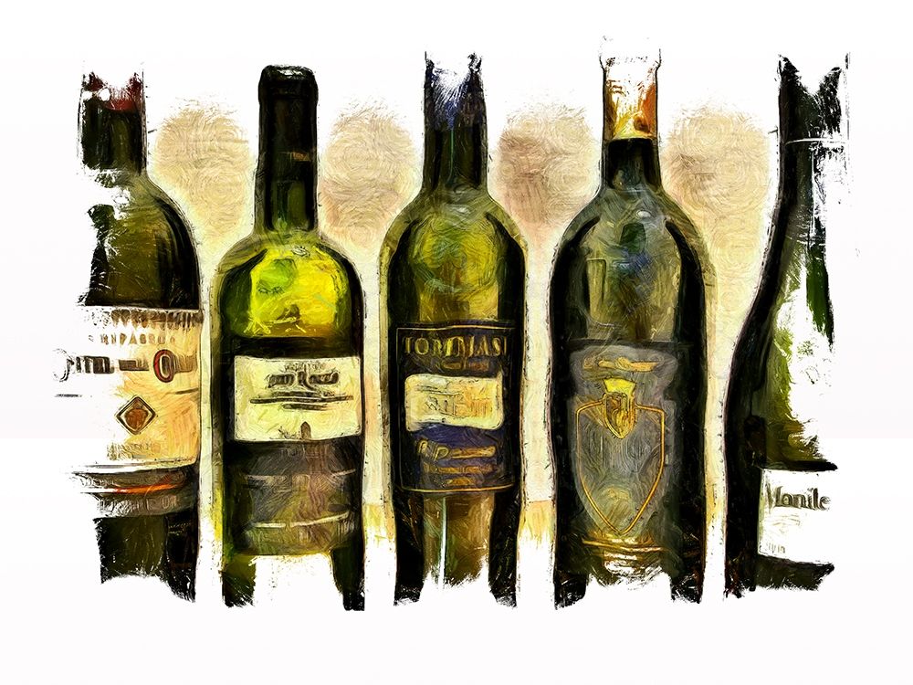 Vintage Wines II art print by Ronald Bolokofsky for $57.95 CAD