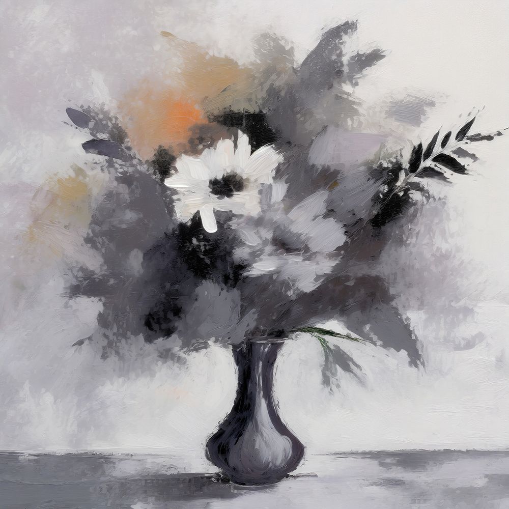 Inflorescence in Gray art print by Ronald Bolokofsky for $57.95 CAD