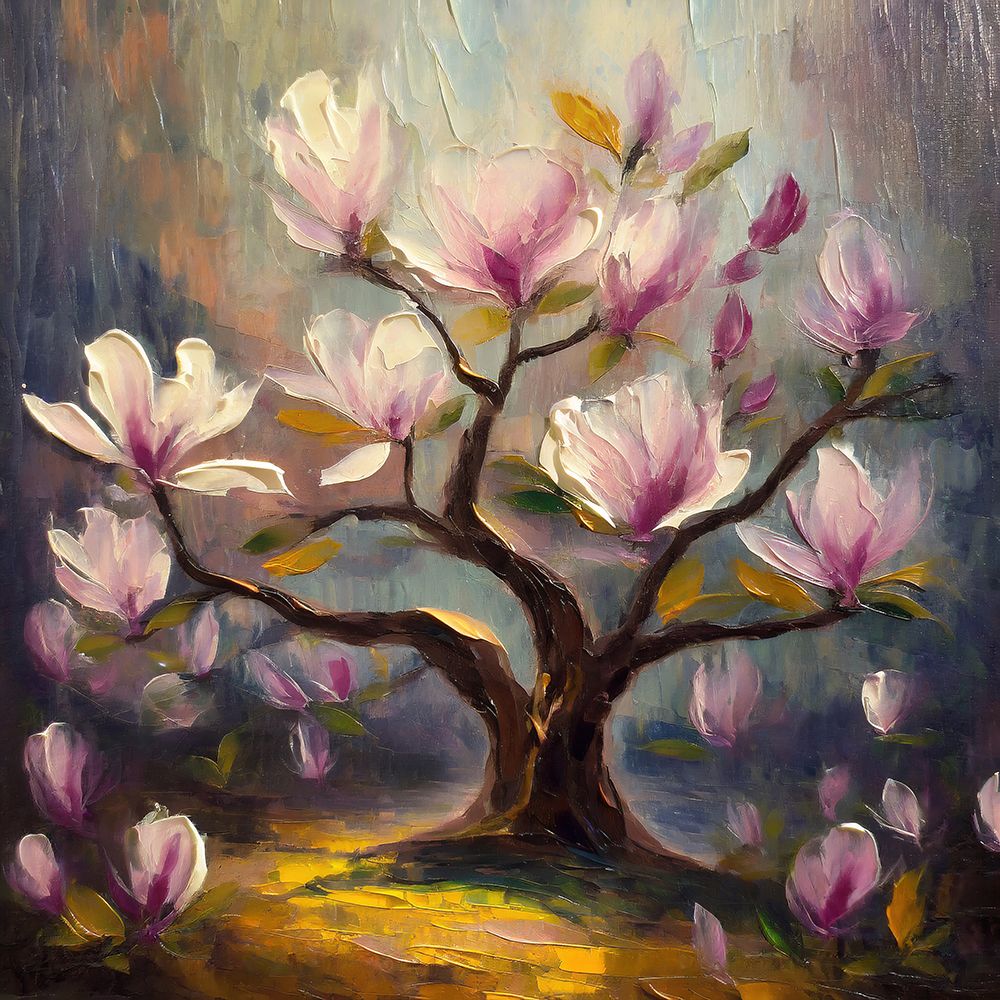 Ode to the Magnolia art print by Ronald Bolokofsky for $57.95 CAD