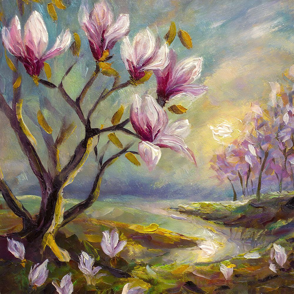 The Magnolias Call art print by Ronald Bolokofsky for $57.95 CAD
