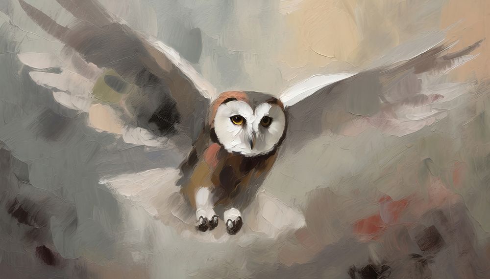 Barn Owls Quest art print by Ronald Bolokofsky for $57.95 CAD