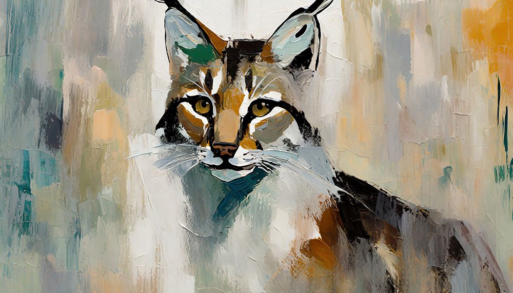 Bobcat Stare art print by Ronald Bolokofsky for $57.95 CAD