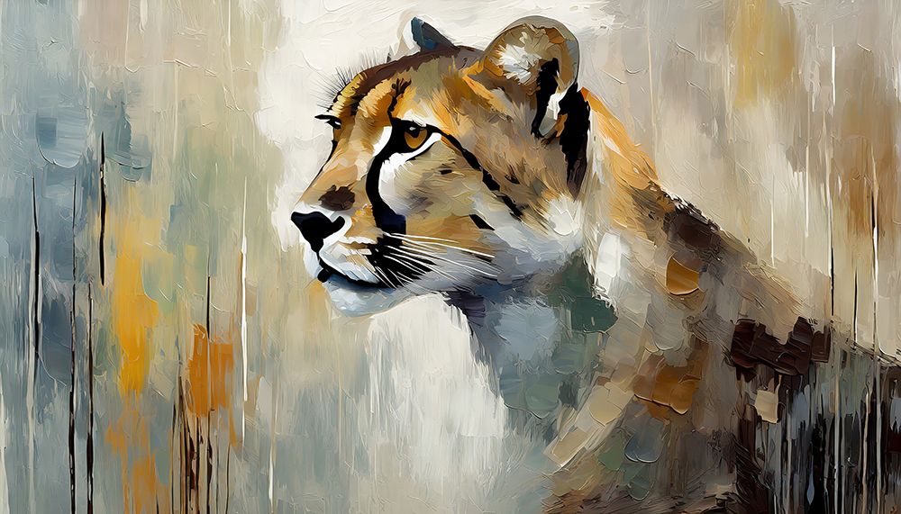 Cheetah Stare art print by Ronald Bolokofsky for $57.95 CAD