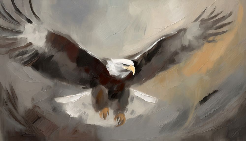 Eagles Domain art print by Ronald Bolokofsky for $57.95 CAD