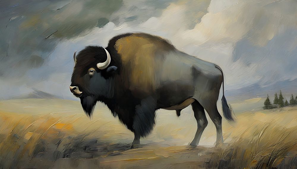 Echoes of the Wild Frontier art print by Ronald Bolokofsky for $57.95 CAD