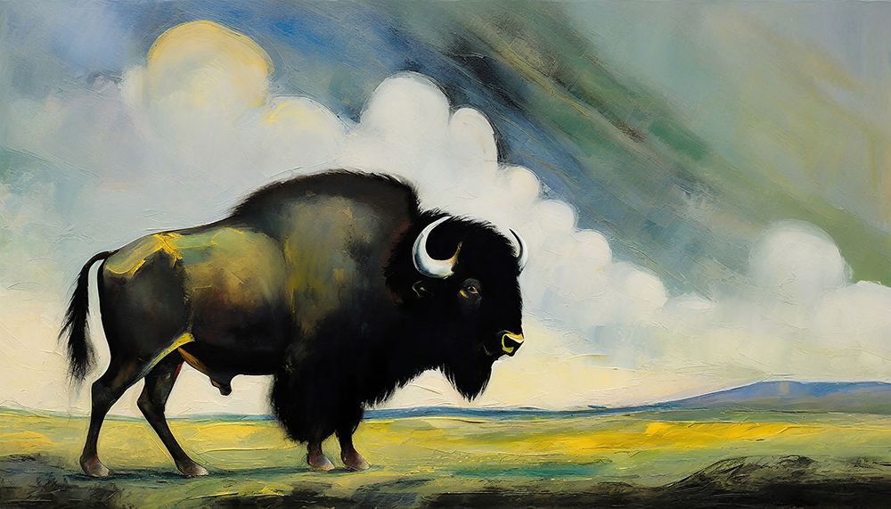 Guardian of the Grasslands art print by Ronald Bolokofsky for $57.95 CAD