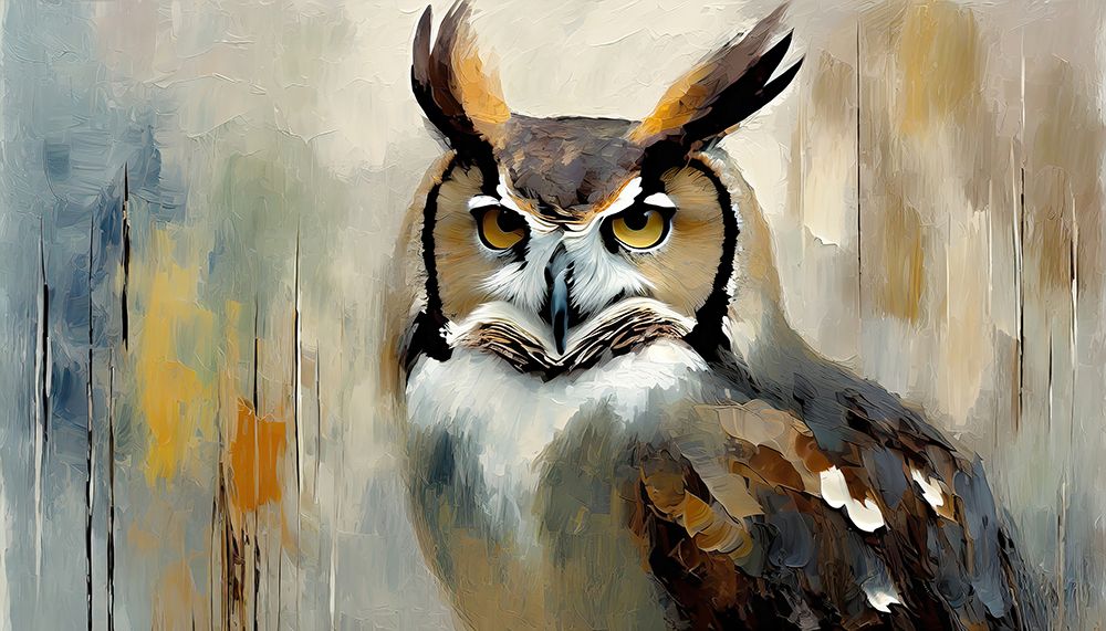 Owls Gaze art print by Ronald Bolokofsky for $57.95 CAD