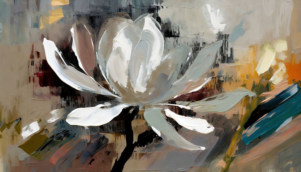 Magnolias Embrace art print by Ronald Bolokofsky for $57.95 CAD