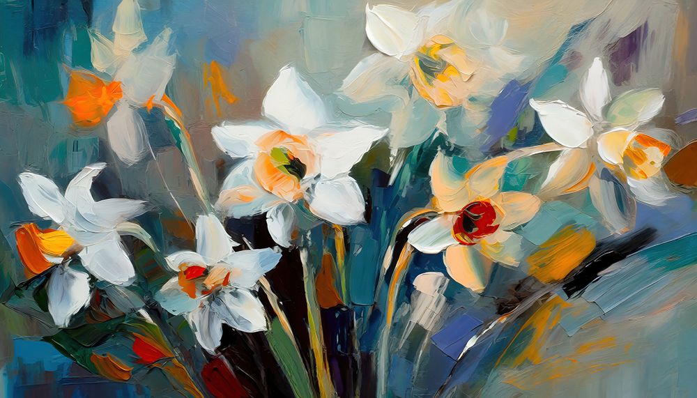 The Daffodils Touch art print by Ronald Bolokofsky for $57.95 CAD