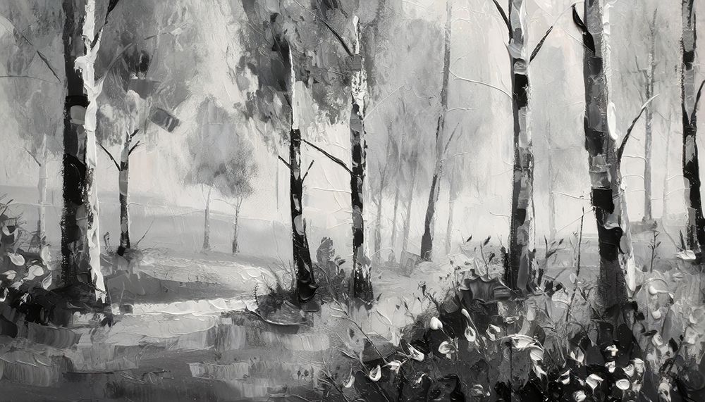 Monochrome Forest art print by Ronald Bolokofsky for $57.95 CAD