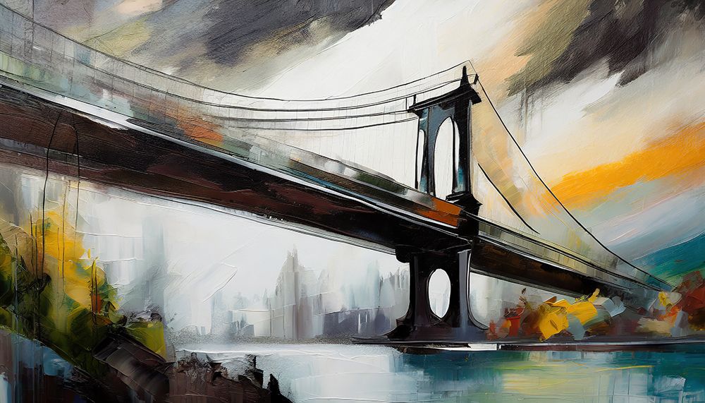 Horizon over Manhattan art print by Ronald Bolokofsky for $57.95 CAD